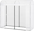 woltu garden greenhouse tunnel in galvanised steel tube, main product view