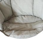Swing Seat Cushion Hanging Chair Cushion Hammock Cradle Pads for Garden Rocking Home Bedroom Yard Deck (Grey)