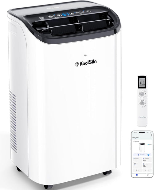 14,000 btu portable air conditioner with wifi &, main product view