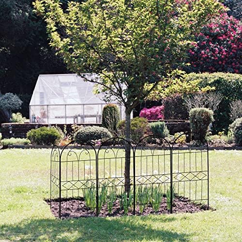 decorative garden fence 30in (h) x 10ft (l) on a desk or shelf