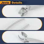 8 inch Concave Cutter, Stainless Steel Cutter for Bonsai & Gardening Pruning, Supplied By Jevie (Diagonal)
