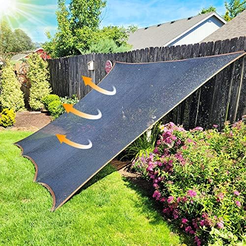 qlofei shade cloth - for plants greenhouse, 70% showing dimensions