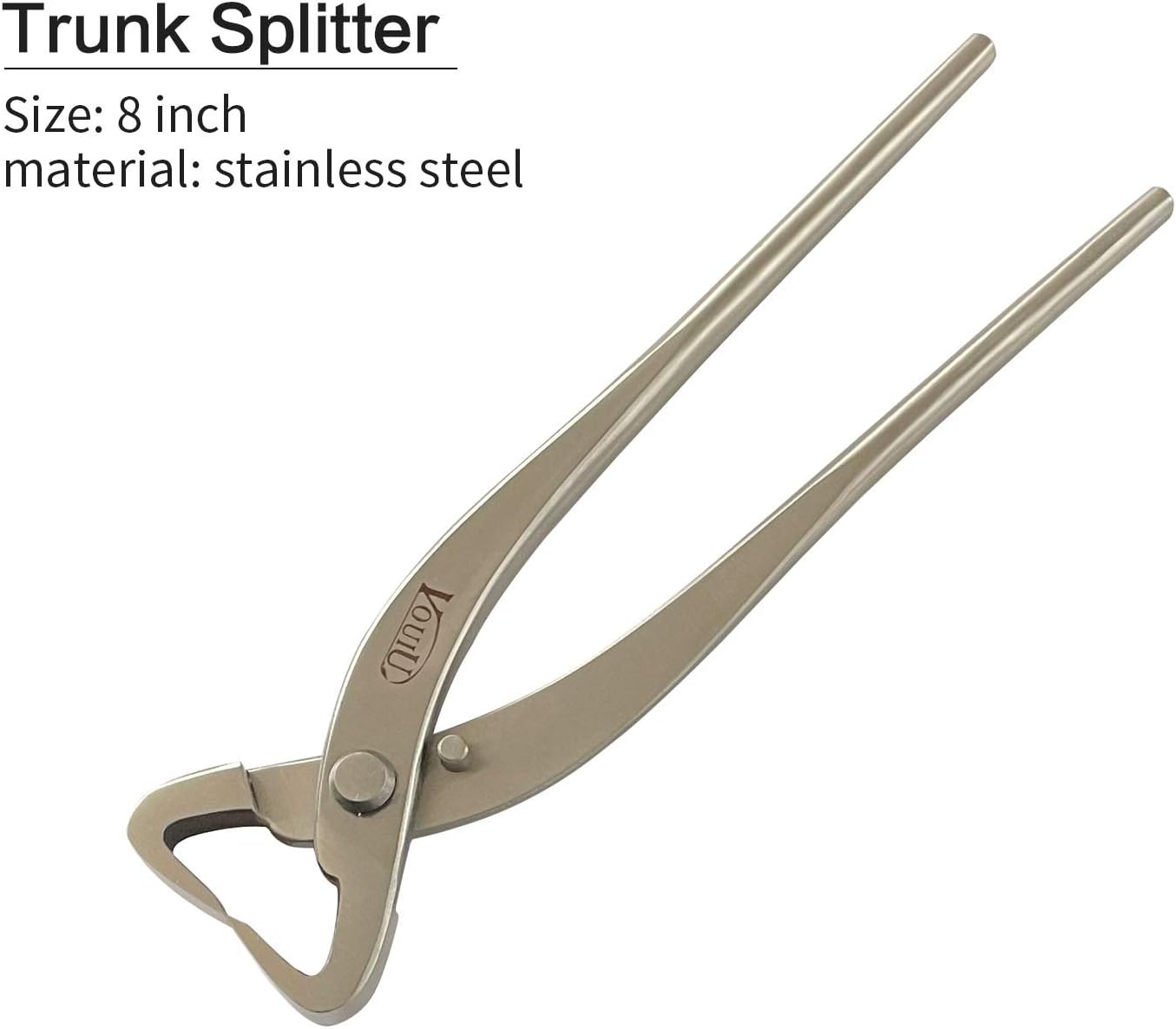 vouiu 6-Piece Bonsai Tool Set,Knob Cutter,Trunk Splitter,Concave Cutter,Wire Cutter,Jin Pliers,Bonsai Scissors