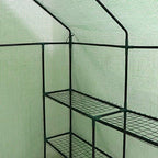 2-tier 8-shelf mini walk-in greenhouse portable plant herb, package contents