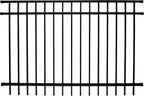weatherables livingston aluminum fence kit – diy kit, main product view