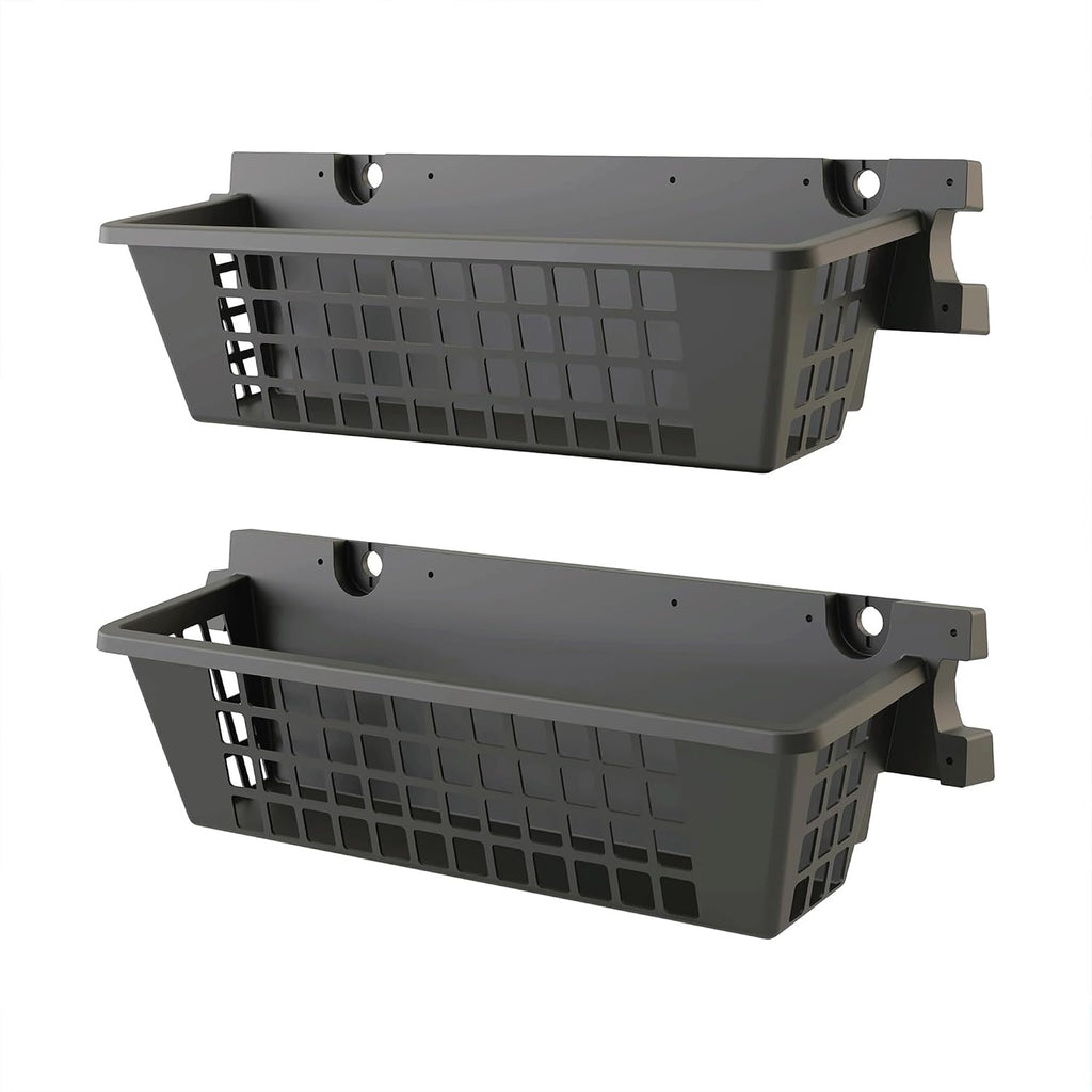suncast 2-pack accessory baskets, resin organizers for shed, main product view