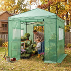 eagle peak 8x8 easy setup pop up greenhouse on a desk or shelf
