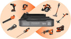 Black+Decker Akku Heckenschere (mit Antiblockierfunktion, Schnell-Ladegerät und hohem Bedienkomfort – 18mm Schnittstärke Zum Schneiden mittelgroßer Hecken – 18V – 2,9kg Leicht) GTC18502PC