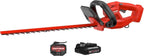 CRAFTSMAN V20 Cordless Hedge Trimmer with Battery and Charger Included, 20 in. Blade, Rechargeable Bush Trimmer Cordless, Lightweight (CMCHT810C1)