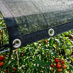 amgo 30% black shade cloth 12' x 16' on a desk or shelf