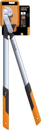 fiskars powergear x lopper anvil l lx99, size, front angle view