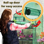walk-in greenhouse cover, replacement parts for outdoor gardening showing dimensions