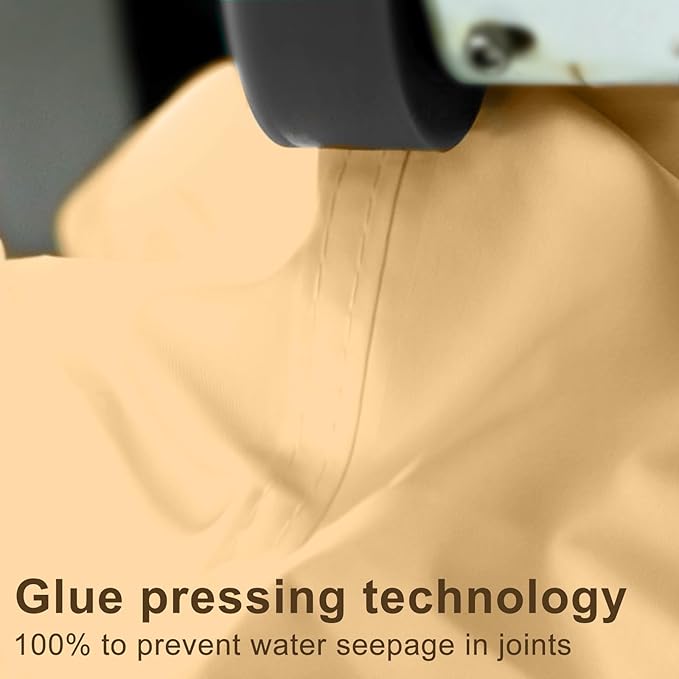 LOVE STORY Right Triangle 7'x14'x15.7' Waterproof Sun Shade Sail Canopy UV Block for Outdoor Patio Backyard Carport,Sand(We Make Custom Size)