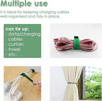 Garden Tie Green Tape, Plant Supports, Gentle On Plants (32.8ft × 0.6 inch, 3 Rolls, Green)