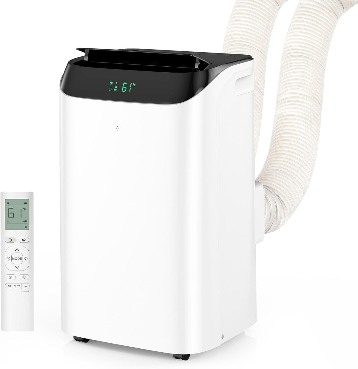 16000 btu inverter portable air conditioners, cooling, fan, main product view