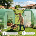 greenhouses for outdoors heavy duty 10x7x7 ft portable on a desk or shelf