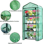 purlyu mini greenhouse for indoor outdoor,plant green house shown in use
