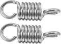 Hammock Chair Spring 2 Pcs Swing Fixing Spring Heavy Duty Metal Compression Hammock Chair Suspension Patio Replacement Springs