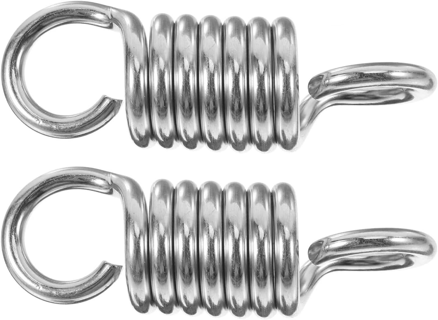 Hammock Chair Spring 2 Pcs Swing Fixing Spring Heavy Duty Metal Compression Hammock Chair Suspension Patio Replacement Springs