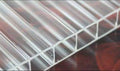 two pieces 8mm twin wall polycarbonate greenhouse panels, main product view