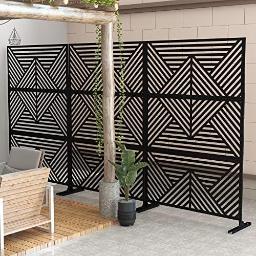 casaphoria 72" h x 47" w metal outdoor, view 9