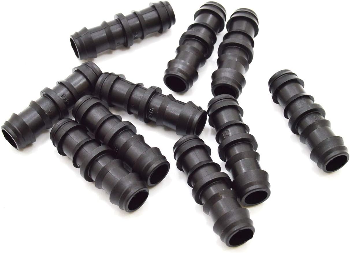 s & m Reducing Sleeve – Drip 16 mm, Pack of 50, 6 x 11 x 24 cm, Black