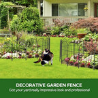 goovilla garden fence, total 27ft(l) x 24in(h), 25, view 9
