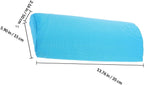 SEWACC Lounge Chair Pillow Blue Polyester Headrest for Home Use | Compact Lightweight Washable Design, Head and Neck Support, Sofa and Home Decor Use