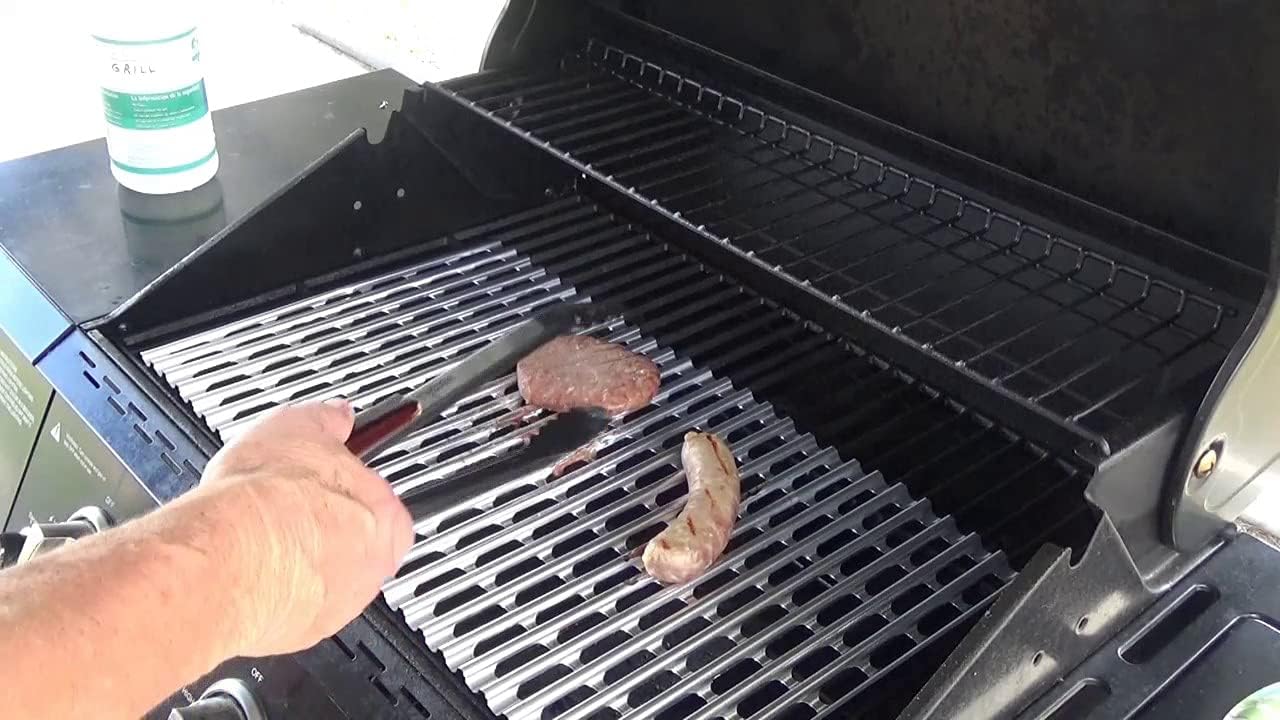 Disposable Aluminum Grill Liners Set of 24 Sheets of Grill Toppers