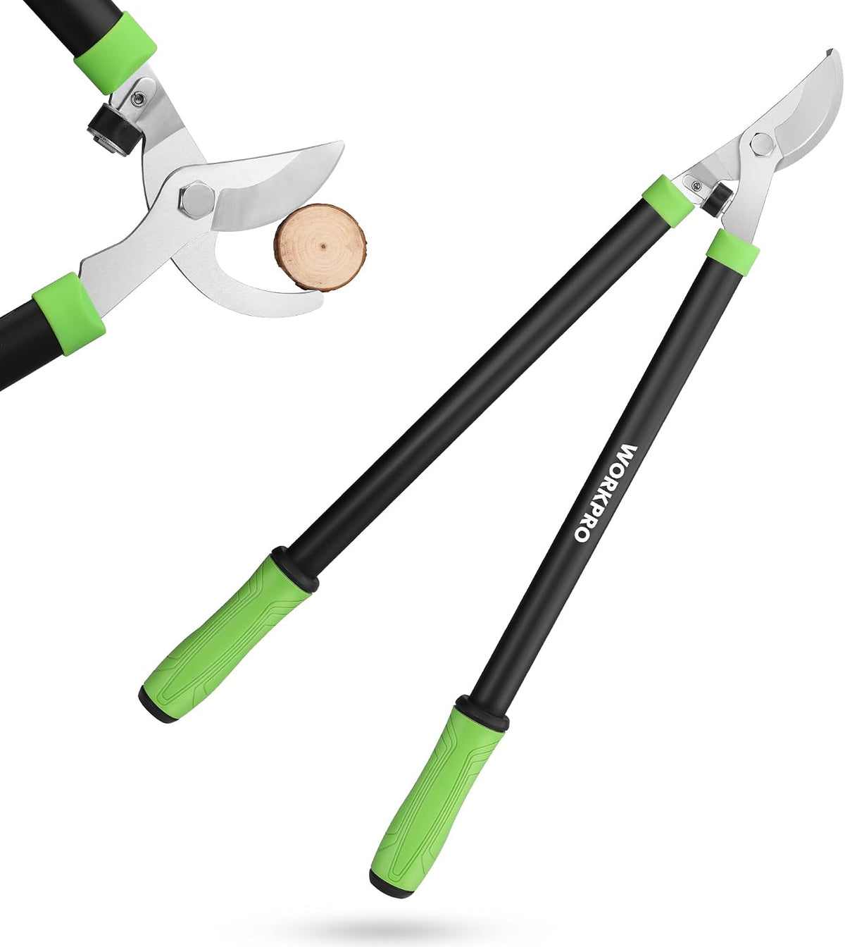 workpro 28" bypass loppers for tree trimming heavy, main product view