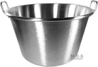 Large Cazo Stainless Steel 21" Caso para Carnitas Gas Heavy Duty Wok Acero Inoxidable