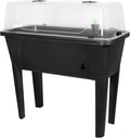 garden elements black elevated raised garden bed, 29.5", main product view