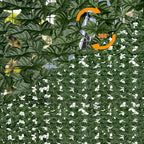 artificial ivy plants privacy fence screen: 60" x, side view