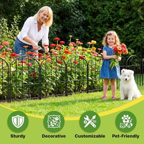 decorative garden fence panels - 24in (h) x on a desk or shelf