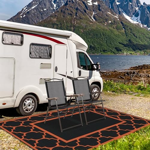 genimo outdoor rug, waterproof plastic rugs for patio, package contents