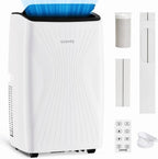 14,000 btu portable air conditioner, 4-in-1 portable ac, main product view