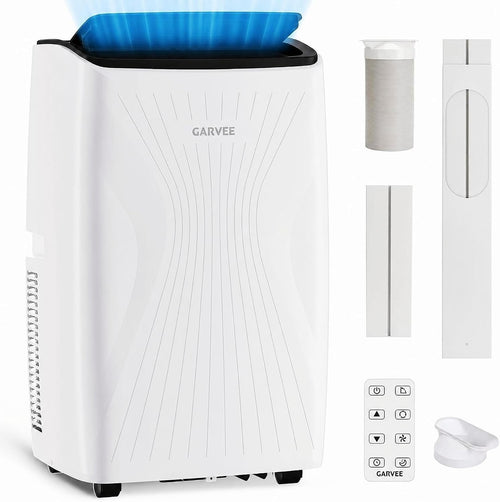 14,000 btu portable air conditioner, 4-in-1 portable ac, main product view
