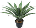 velener artificial agave plant in black pot with, main product view