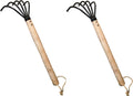 garden guru hand rake cultivator claw soil tiller, main product view