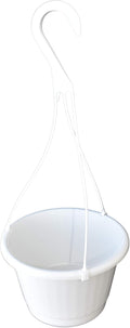 koba 8 inch fluted plastic hanging basket (10), main product view