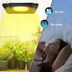 150w waterproof plant light, outdoor grow light, sunlike, close-up detail