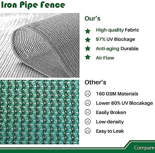 5'hx12'w outdoor freestanding privacy screen fence panels with on a desk or shelf