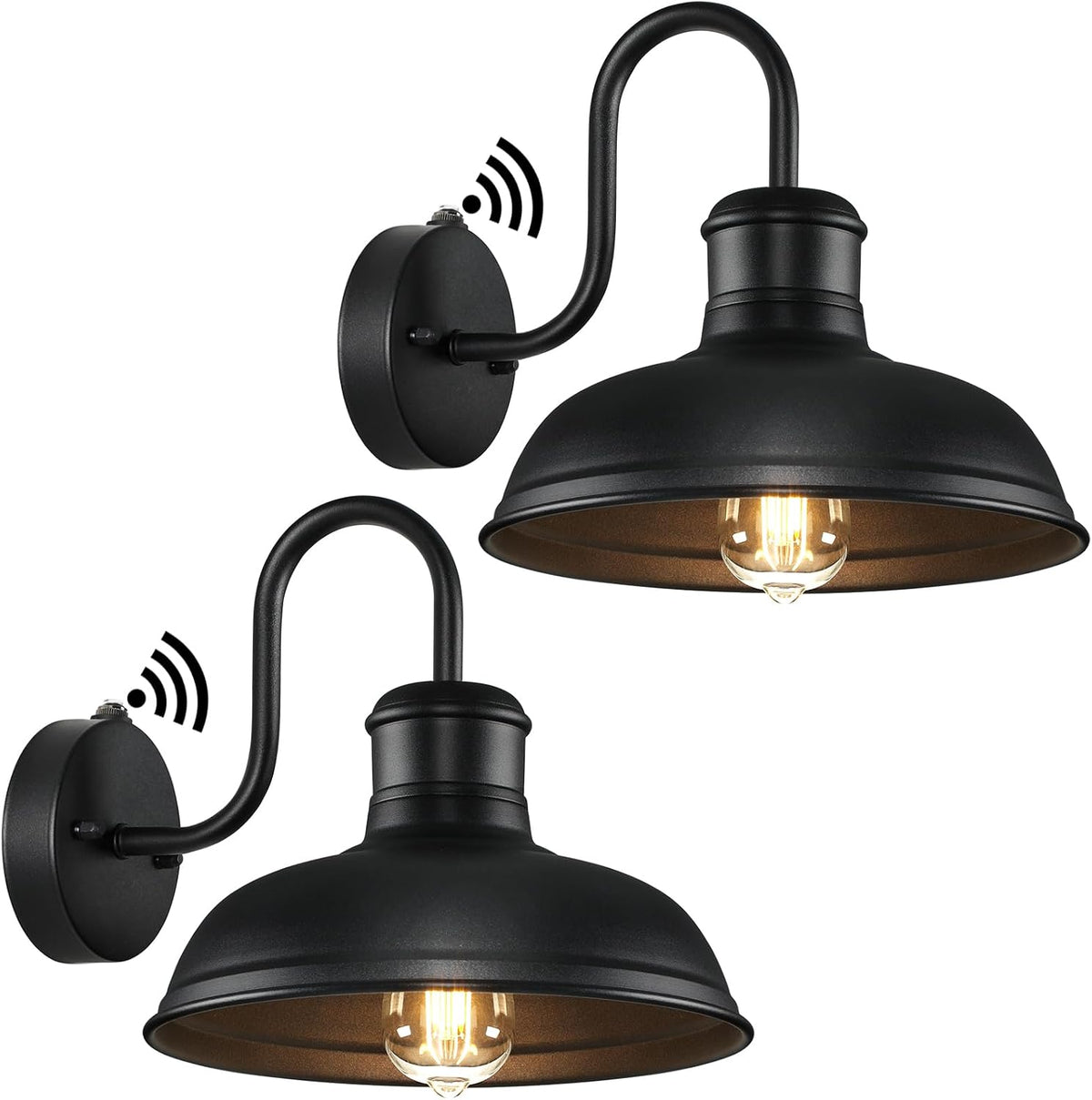 dusk to dawn outdoor wall sconces, exterior farmhouse, main product view