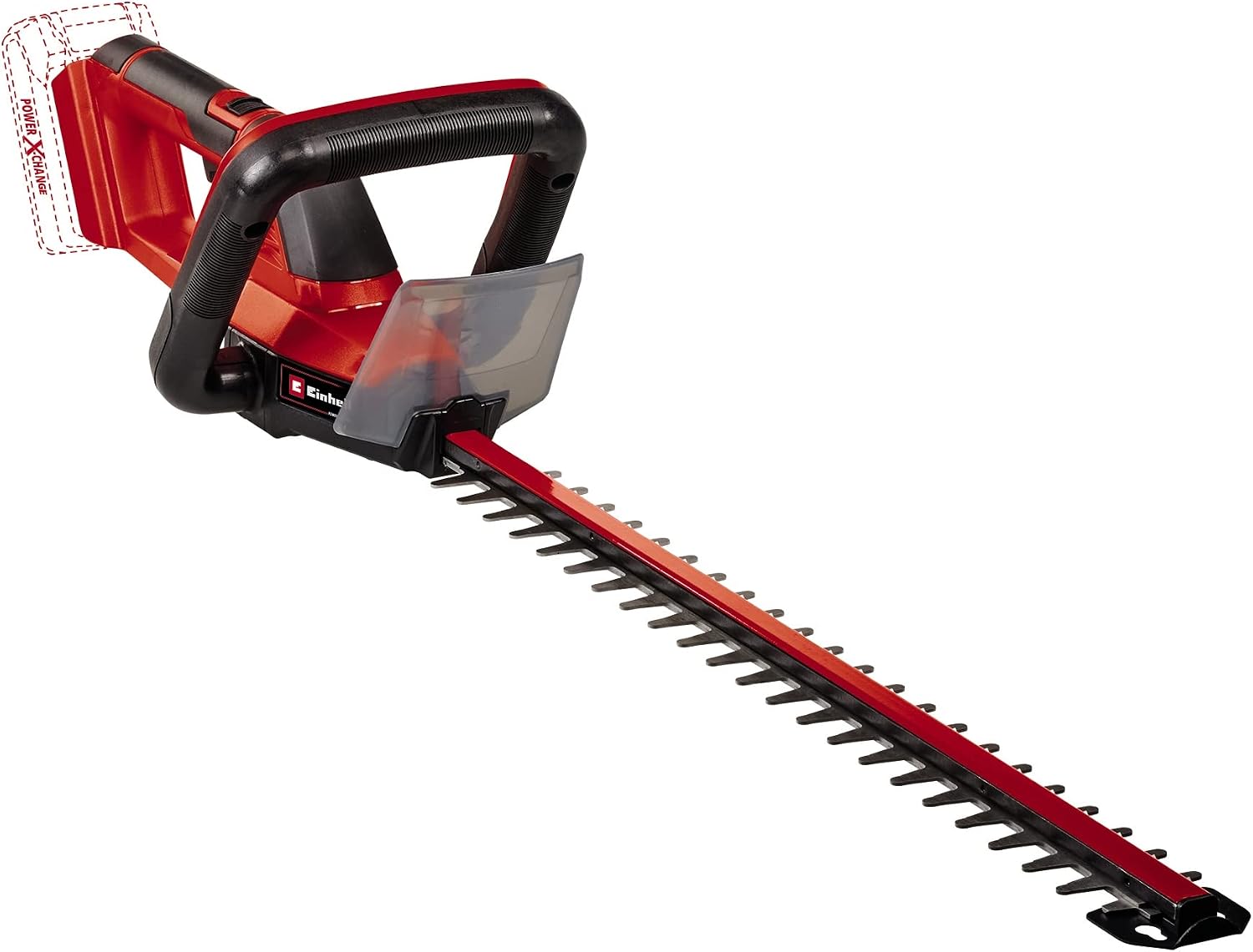 Einhell GC-CH 18/50 Li Solo Cordless Hedge Trimmer | PXC | 18 V | Metal Gear | Aluminium Knife Cover | Quiver | Without Battery
