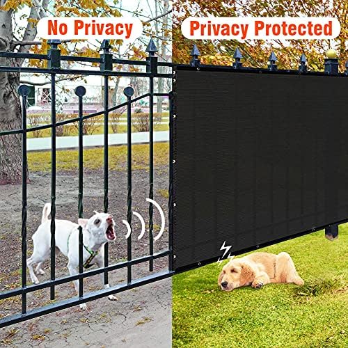 icover 4x50ft privacy screen fence, outdoor fencing panels, view 9