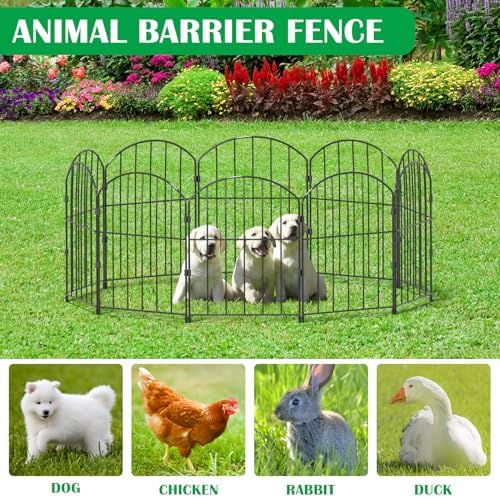 vancastle decorative garden fence 25 panels, total 26ft on a desk or shelf