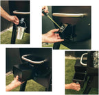 Upgraded Grease Bucket - THE GREASE BOX GX-1 for Wood Pellet Grills (Side Grease Spouts) Includes (1) Silicone Box Liner