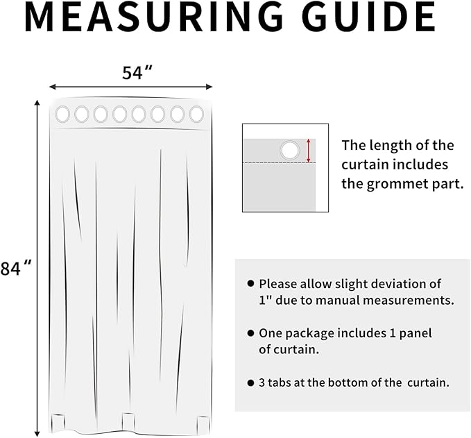 Easy-Going Linen Look Outdoor Curtains Waterproof Windproof Porch Curtains, Soft Thicken Outdoor Privacy Curtains for Patio, Gazebo, Grommet Top and Tab Bottom Drape, 1 Panel, 54x84 inch, Teal