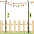 10ft string light poles for outdoors, outside light, main product view