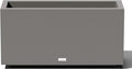 Veradek Block Series Long Box Planter - Large Rectangular Planter for Indoor or Outdoor Patio/Porch | Durable All-Weather Use with Drainage Holes | Modern Décor for Tall Plants, Flowers or Shrubs